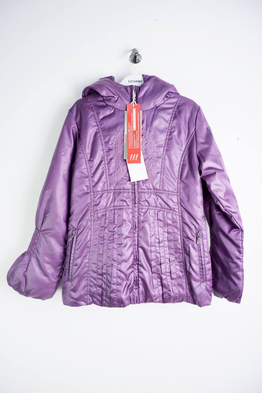 Куртка фиолетовая, визуально на 12 лет, новая