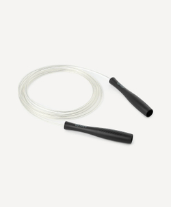Скакалка RP-501 ПВХ, с пластиковыми ручками, 3 м, черный