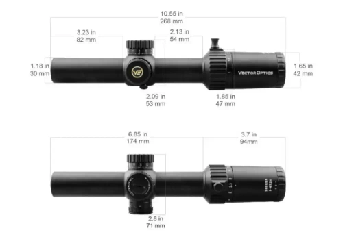 Прицел Vector Optics Taurus 1-6x24 FFP (SCFF-27)