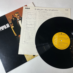 Винтажная виниловая пластинка LP Дюк Эллингтон Duke Ellington And His Orchestra, The Popular Duke Ellington (Япония 1976) (Без Оби)