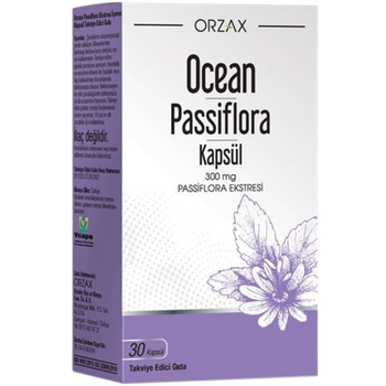 ORZAX Ocean Passiflora 300 мг 30 капсул, Пассифлора