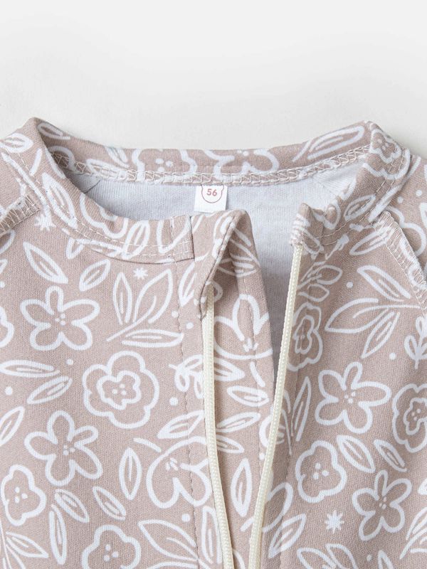 Слип на молнии с закрытой ножкой 