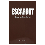 Lapcos, Escargot Damage Care Sheet Mask Set, 5 шт., 27 мл (0,91 жидк. унц.)