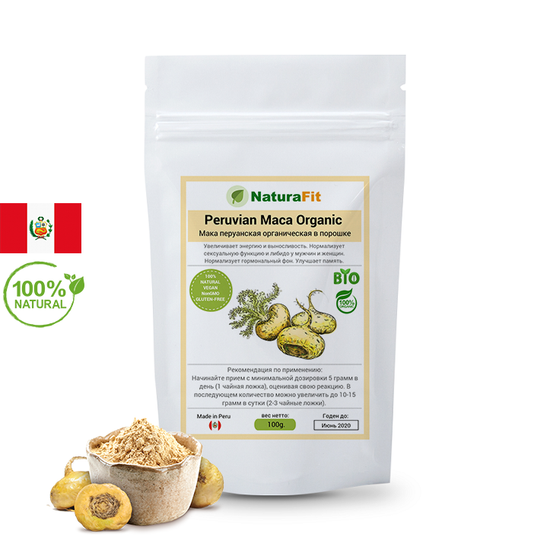 Перуанская Мака Органик в порошке, 100 грамм