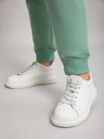 Костюмы с брюками КБофн-042/салатовый