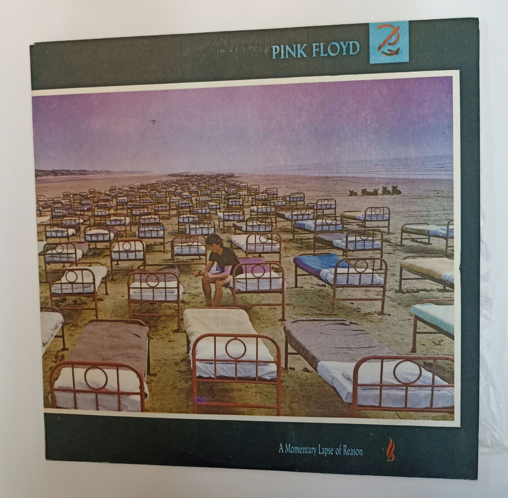Винтажная виниловая пластинка LP Pink Floyd A Momentary Lapse Of Reason (Болгария 1990)