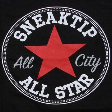 Футболка Sneaktip All Star черная