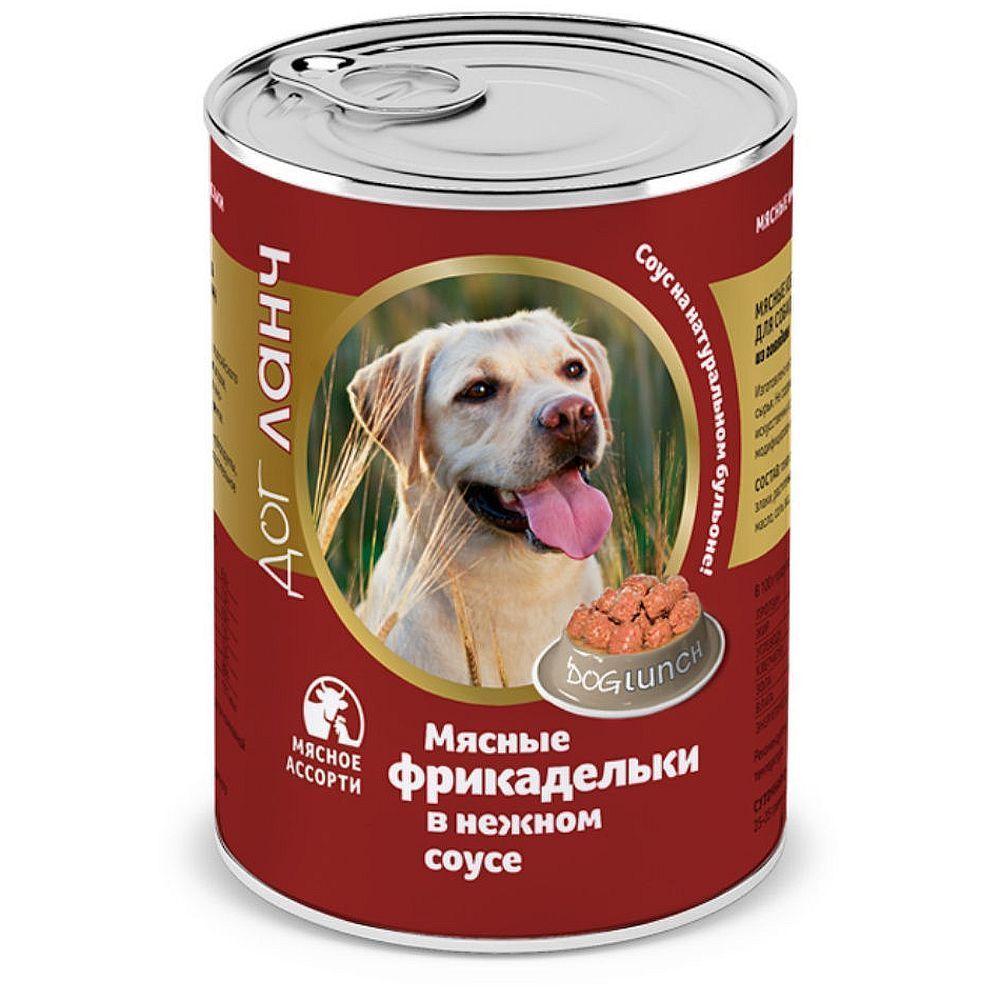 ДОГ ЛАНЧ Фрикадельки в нежном соусе Мясное ассорти 850гр