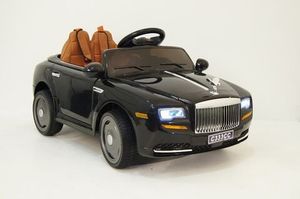 Детский электромобиль River Toys RollsRoyce C333CC черный фото №1