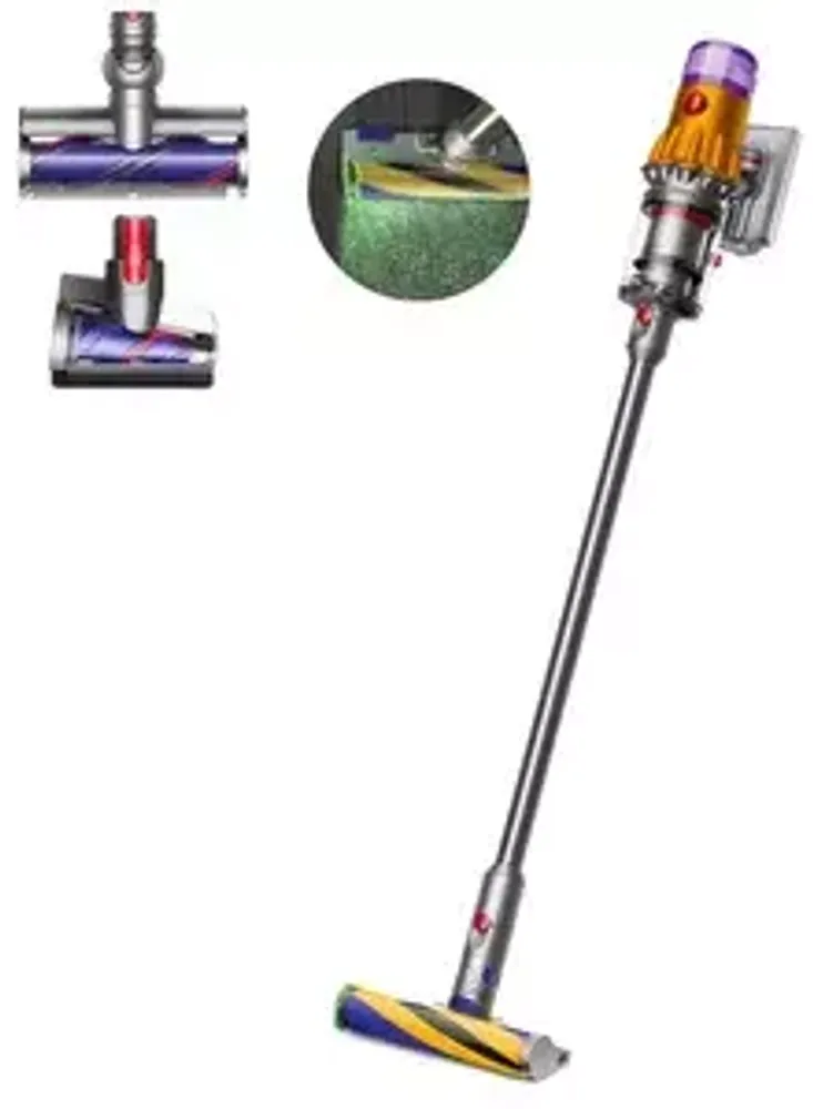 Пылесос Dyson V12 Detect Slim Absolute, серебристый