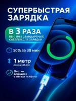 Кабель для iPhone 5-14 Type-C/Lightning, длина 1 метр 27W (Hoco X120)