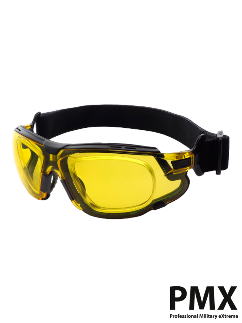 Очки PMX Mark II G-7630STRX Anti-Fog Diopter. Жёлтые
