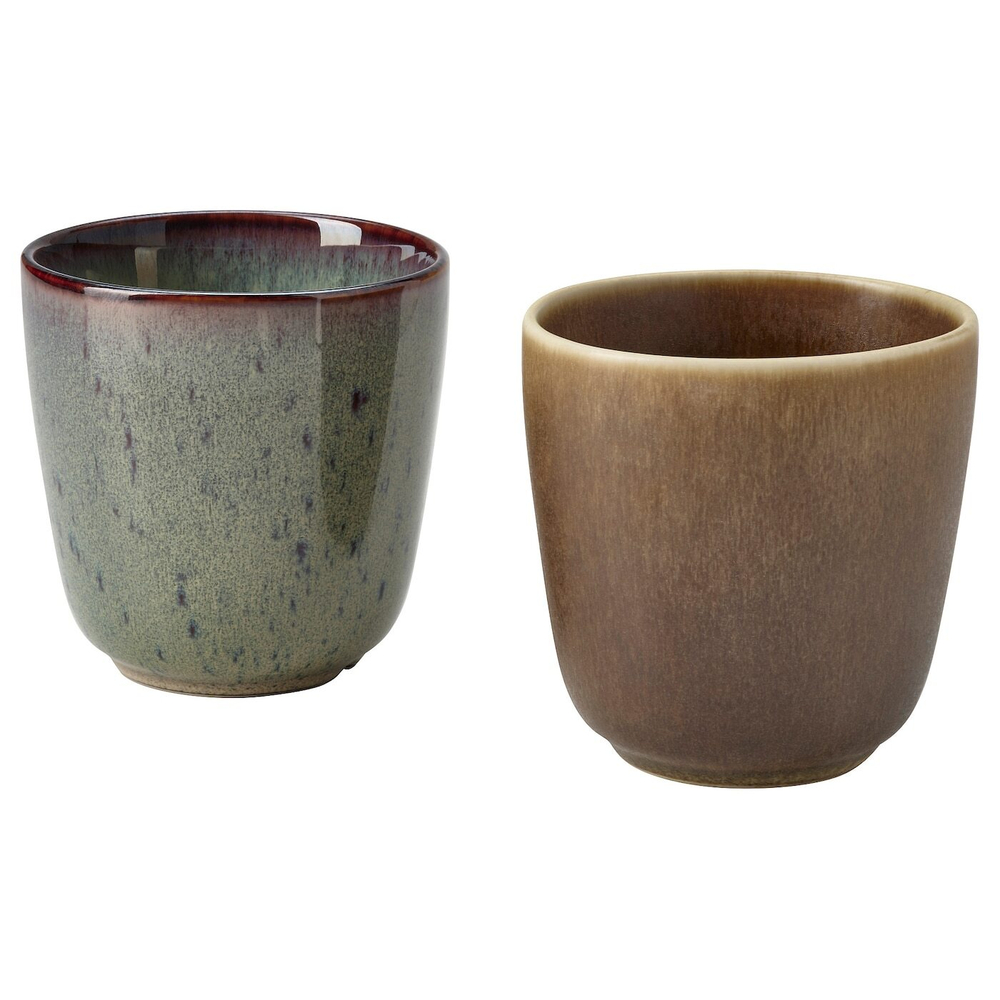 Набор кружек IKEA GLADELIG (ГЛАДЕЛИГ), 300 мл, 2 шт