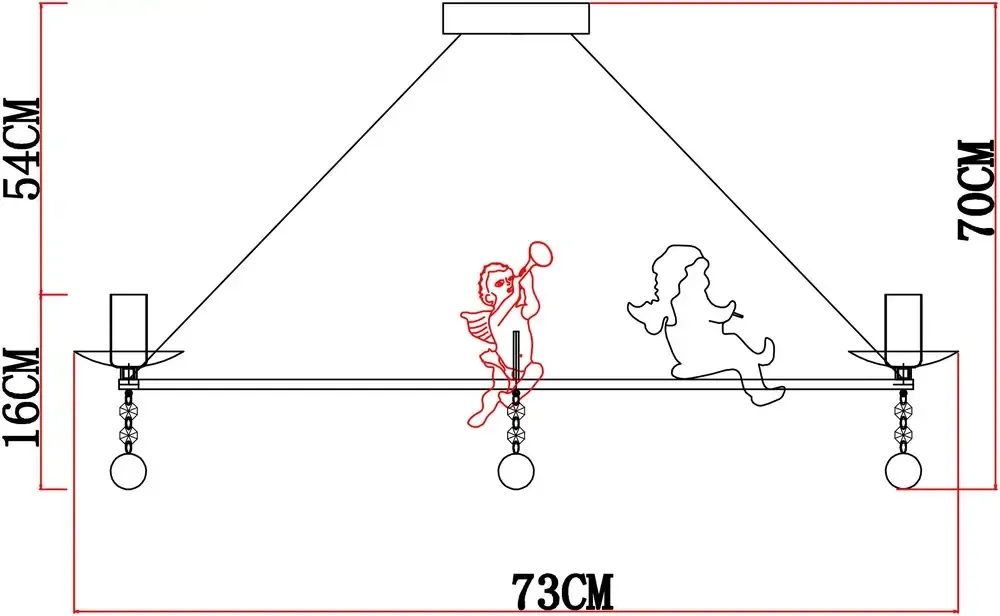 Подвесная люстра Arte Lamp