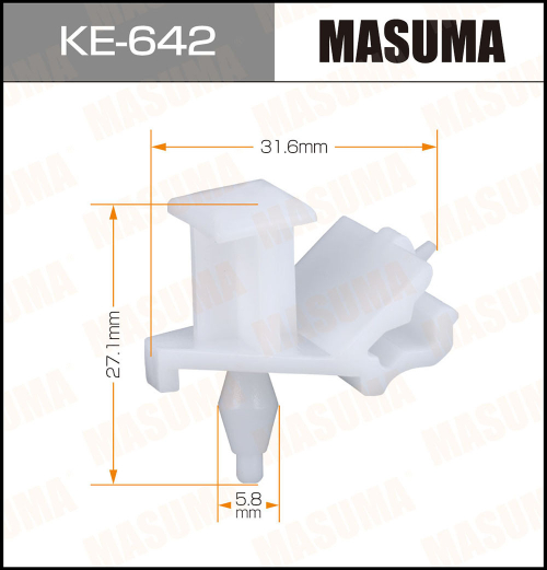 Пистон автомобильный MASUMA KE-642