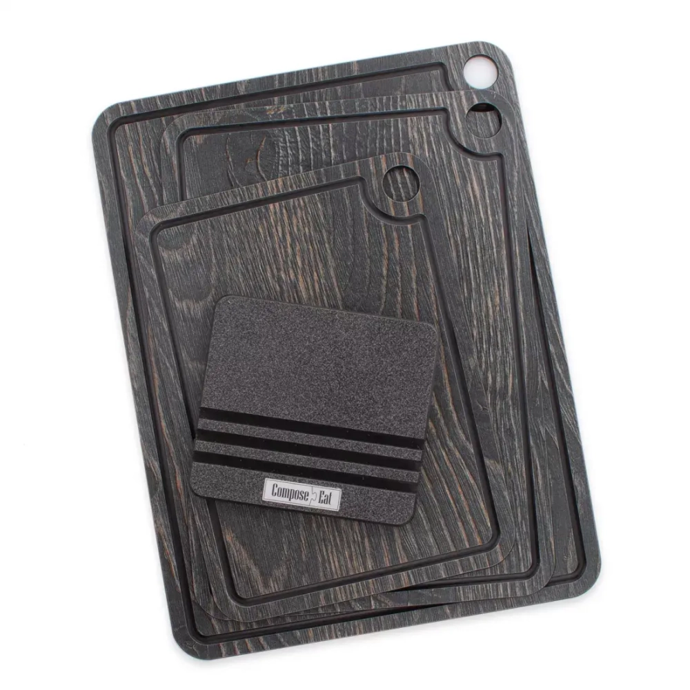 Набор разделочных досок 3шт ComposeEat Elegance дуб Бренди