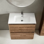 Тумба с раковиной Sancos Libra 90 LB90FECH дуб чарльстон