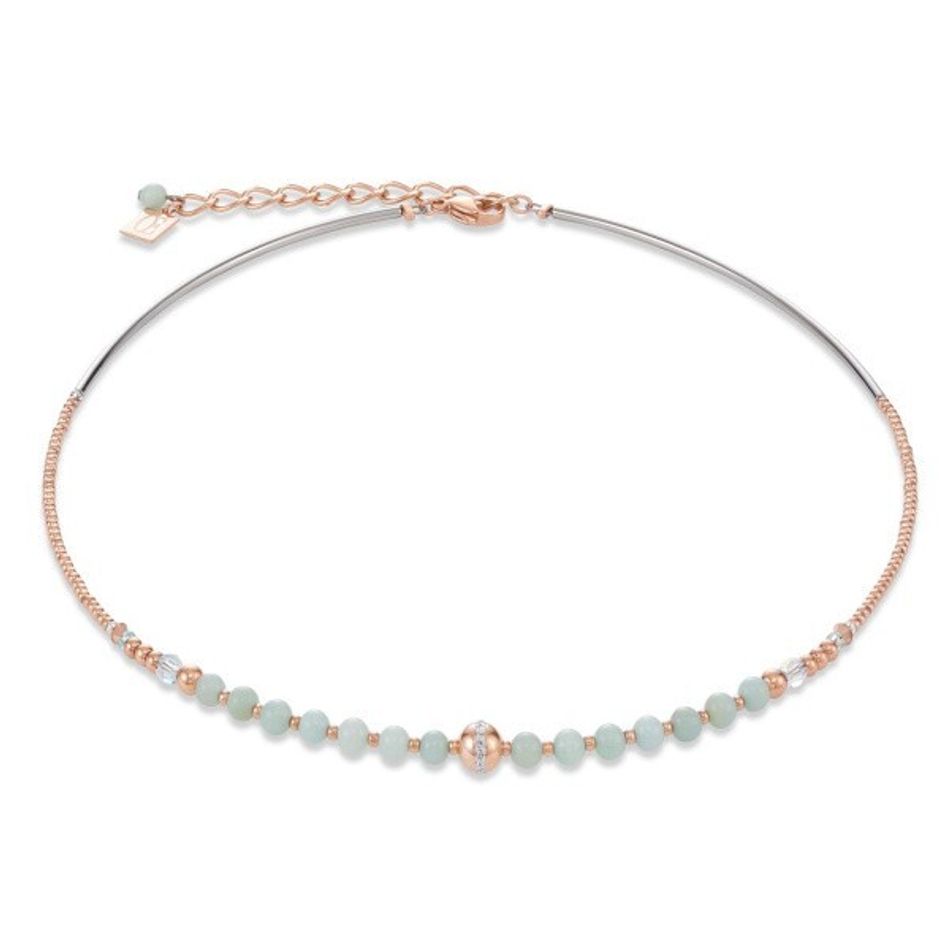 Колье Coeur de Lion Mint Green 4992/10-0522 цвет зеленый