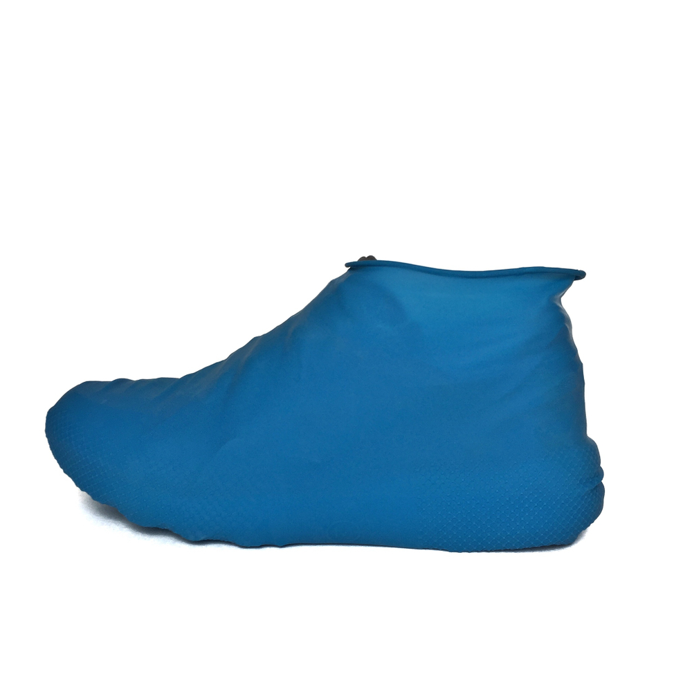Многоразовые бахилы голубые Shoescondom