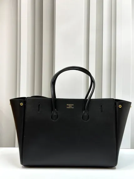 Сумка BALENCIAGA Bel Air Carry All Bag черный/золото