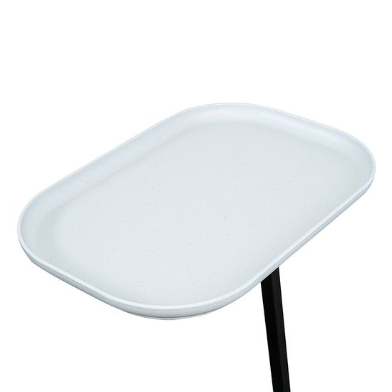 Столик приставной sustainable collection, 40,6х28 см, серый/черный