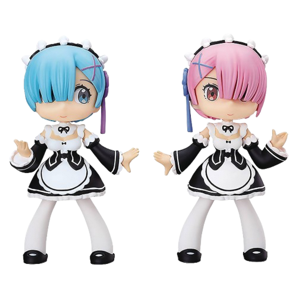 Фигурки Fine Clover: Re:Zero Yurumari Rem & Ram