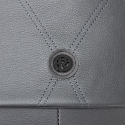 Детская коляска Roan Bass Next Кожа 3 в 1 с автокреслом Tutis Elo Black RN083/1 Graphite Pearl