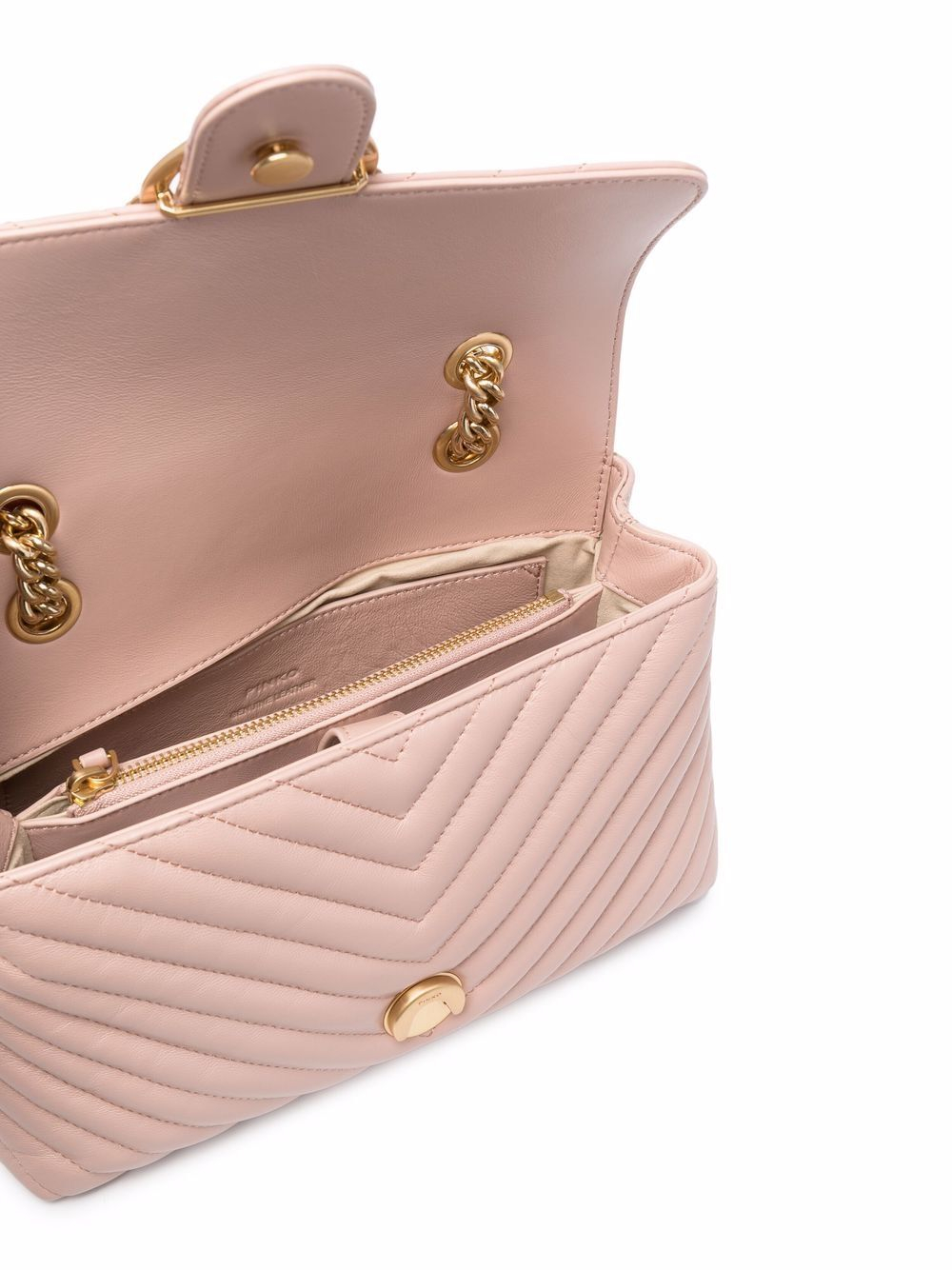 LADY LOVE BAG PUFF - pink gold