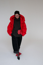 Брюки вельвет о-силуэта