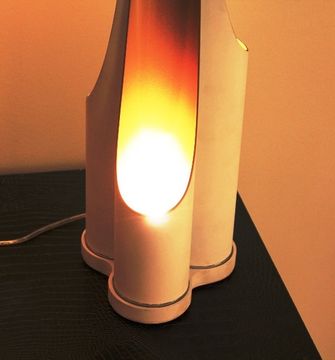 replica table lamp  COLTRANE( white )