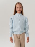 Кардиган для девочки AT1058 голубой