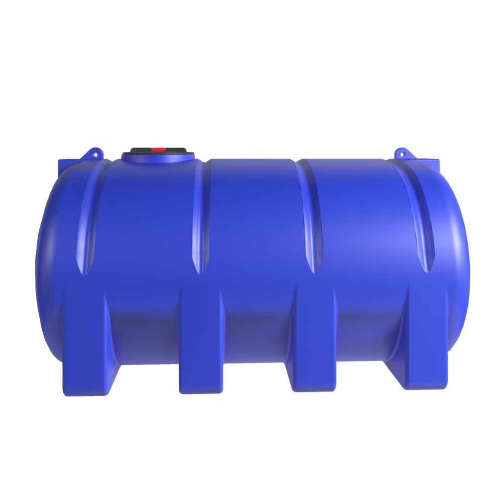 Ёмкость горизонтальная 10000л Политим 10000 л.(3660x2200x1880см;синий) - арт.560783