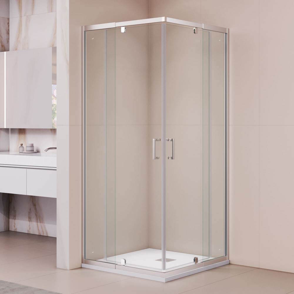 Душевой уголок RGW PA-038 (Прозрачное, 900x900)