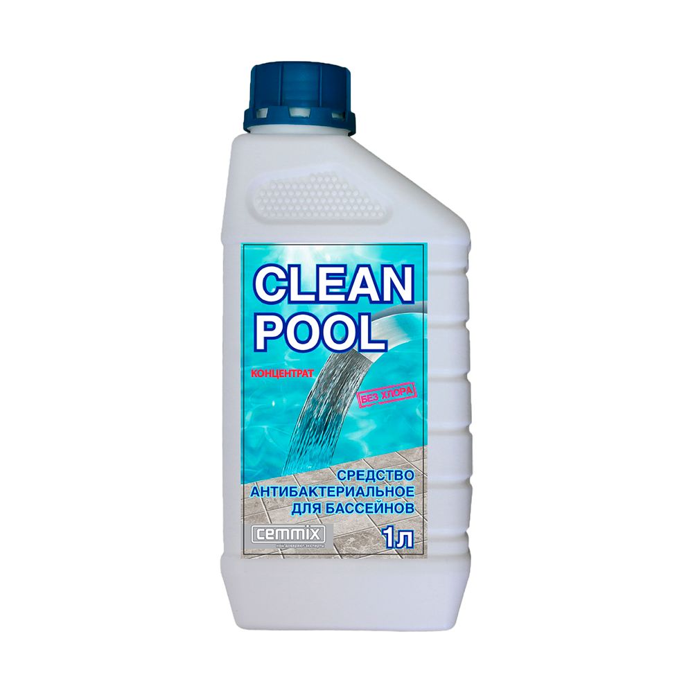 Средство дезинфицирующее для бассейна Cemmix Clean Pool, 1 л