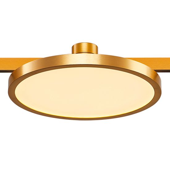 ST818.206.12 Магнитный трековый светильник FARM Золотистый LED 1*10W 3000K 520Lm Ra80 120 IP20 D168x FARM