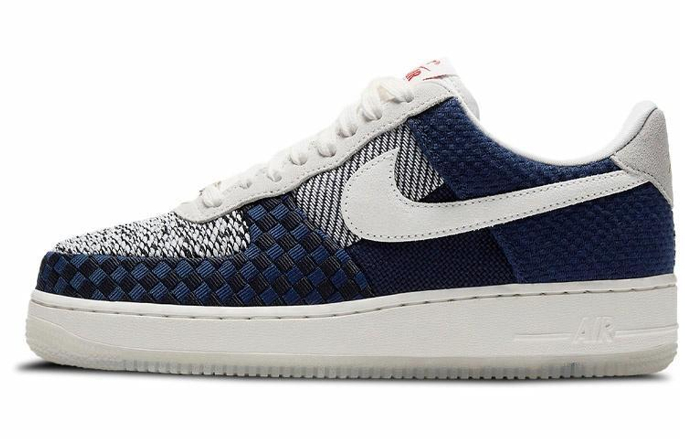 Кроссовки Nike Air Force 1 Low "Sashiko" (Женская размерная сетка)