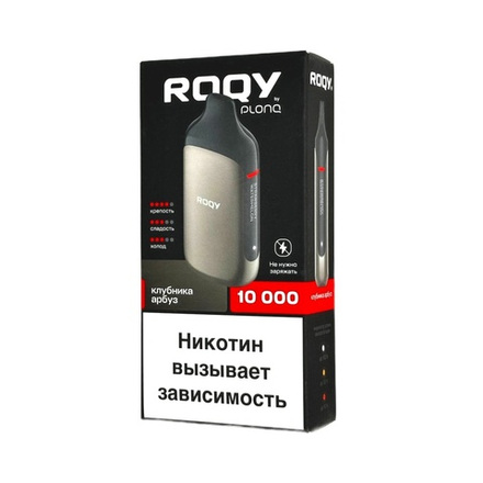 Roqy M10000 Клубника-арбуз 10000 затяжек 20мг Hard (2% Hard)