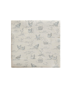 Бумажные салфетки Zara Home, бежевый, 20 шт., 6280/022