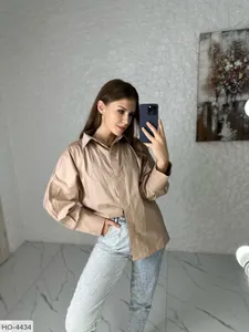 Рубашка HO-4441 Фабрика Моды