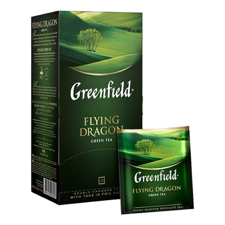 Чай Greenfield Flying Dragon зеленый, 50 г