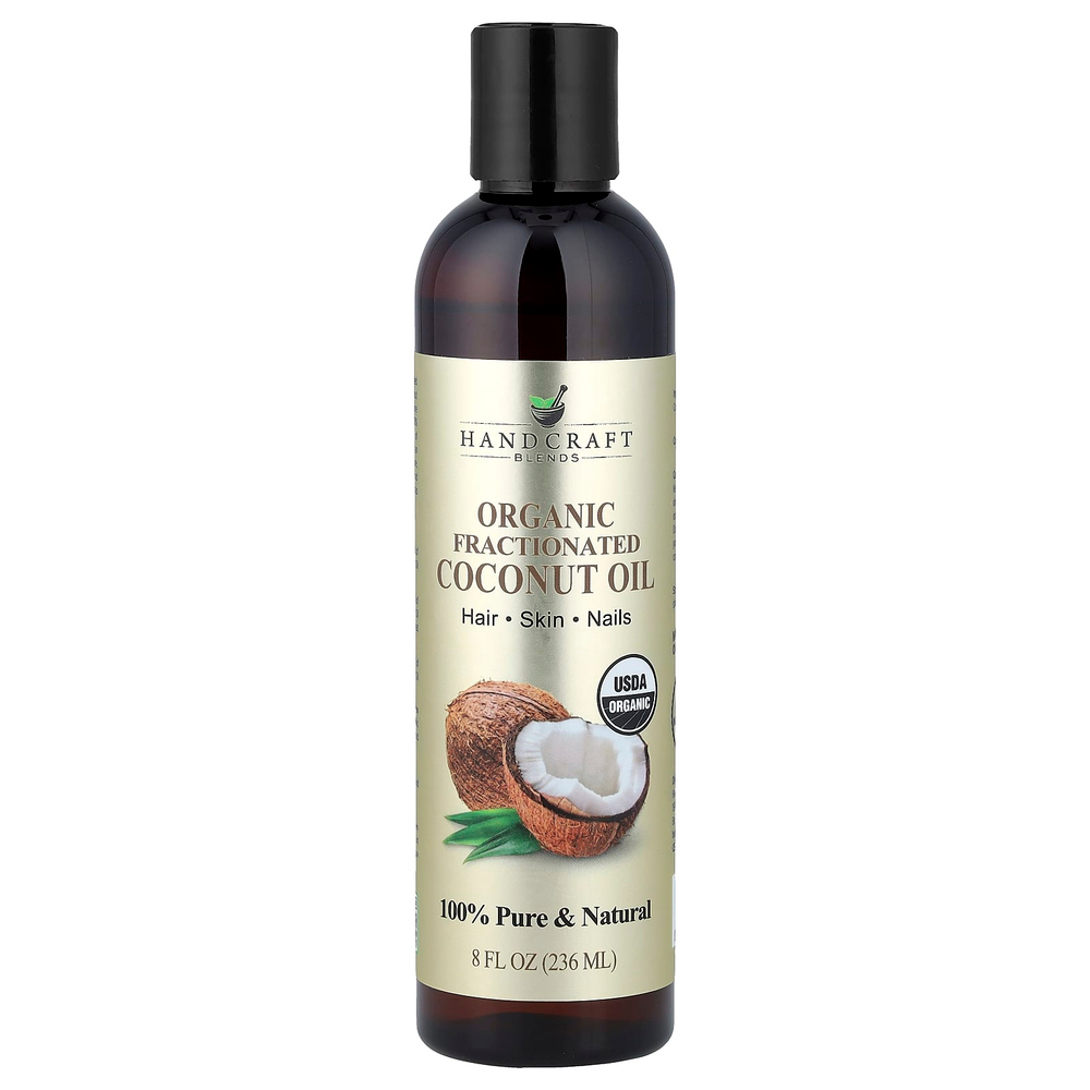 Handcraft Blends, органическое фракционированное кокосовое масло, 236 мл (8 жидк. унций)