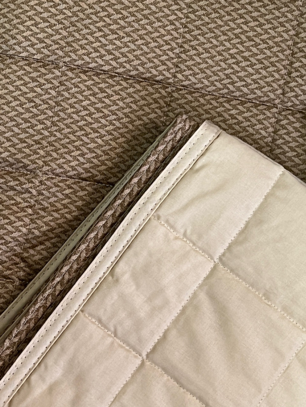 Покрывало 270х270 Svad Dondi Dorian золотисто-коричневое