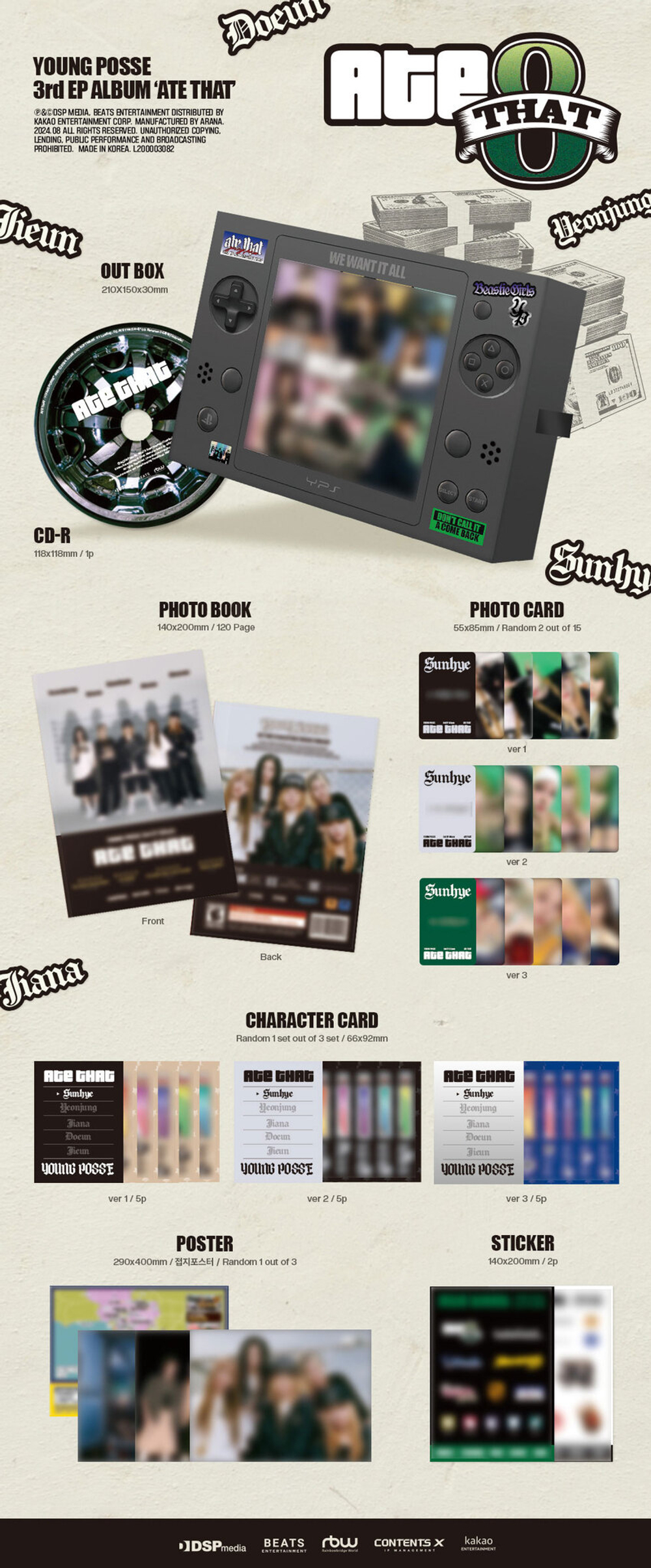 Альбом YOUNG POSSE - ATE THAT