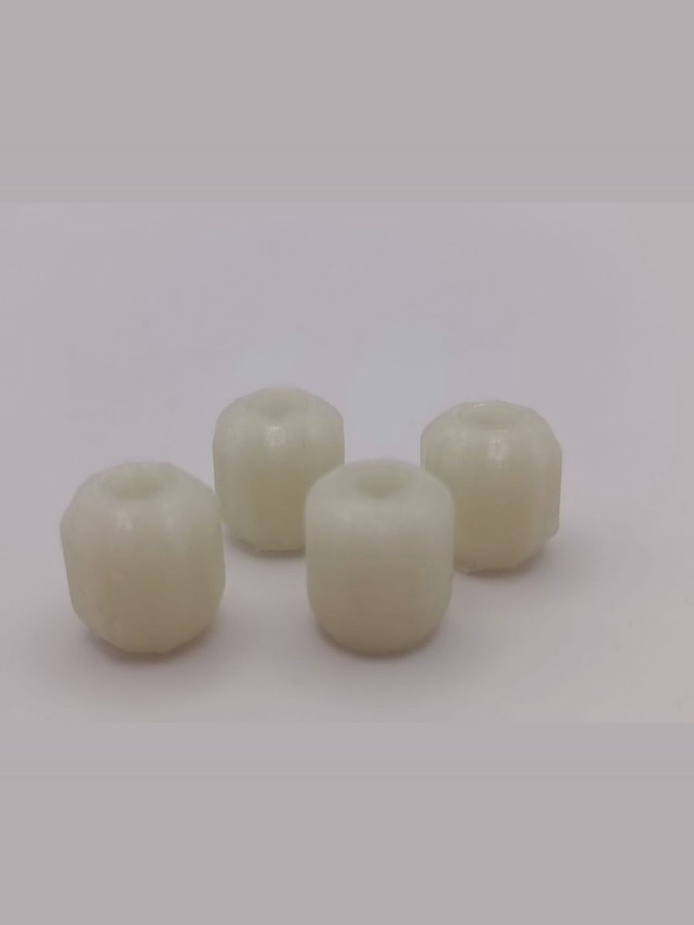 Шестигранные бусины люминесцентные на шнурки/браслет/темляк