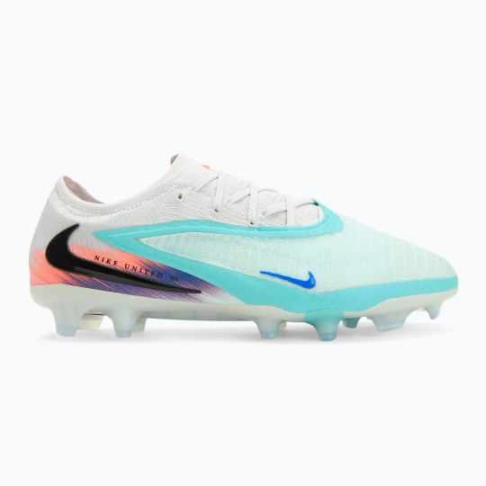 Футбольные бутсы Nike United Phantom 6 Low Elite FG pistachio frost/hyper orange