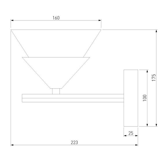 Бра Eurosvet Rylee 70138/1 хром