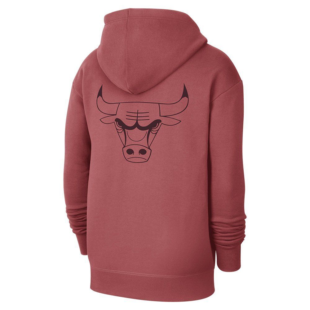 Баскетбольная толстовка Jordan Chicago Bulls Statement PO Courtside Sweatshirt Red