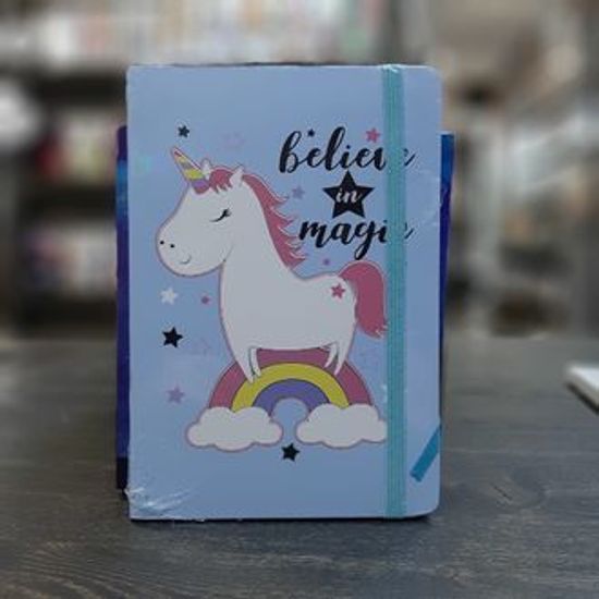 Блокнот А5 Единороги, бумажный