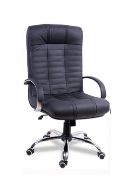 Кресло для руководителя АТЛАНТ КОРОТКИЙ ХРОМ