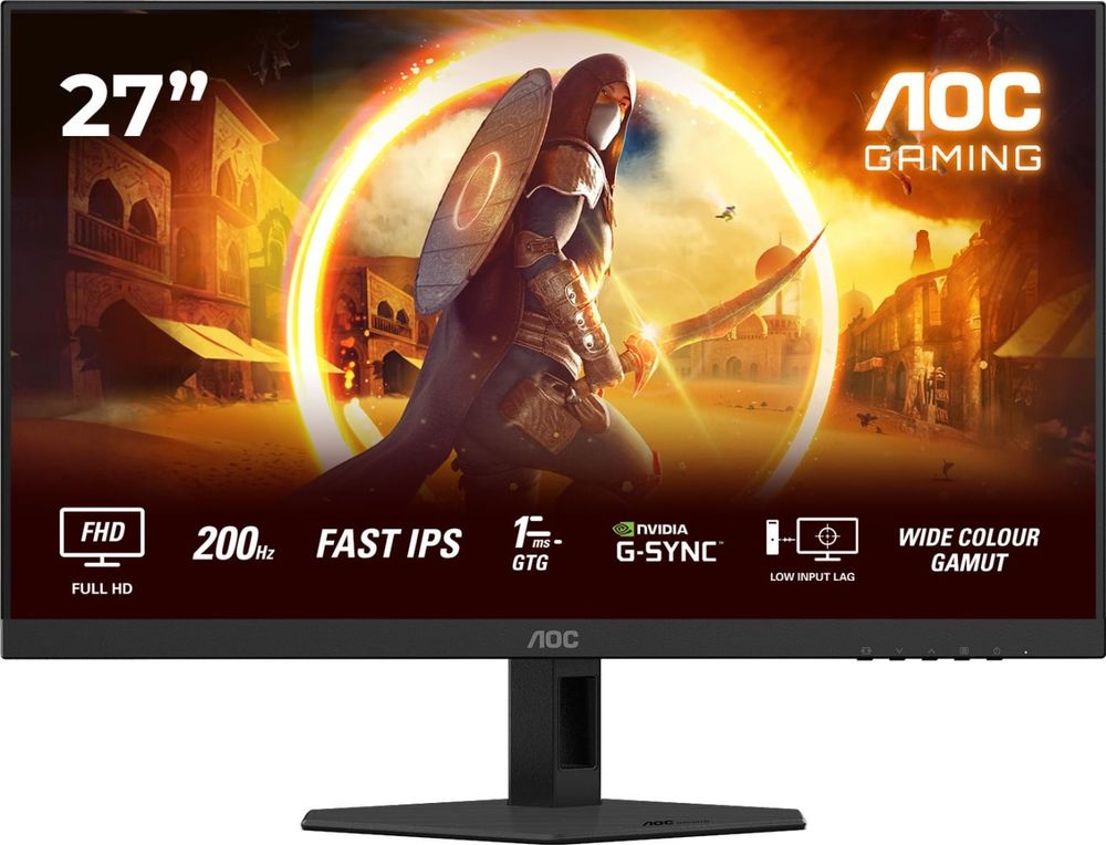 Монитор 27&amp;#34; AOC 27G4HRE/01 черный